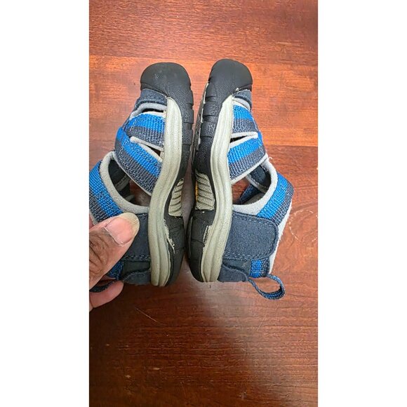 Keen infants Newport H2 Closed-Toe Hiking Sandals Size 5 Blue & Gray - Picture 6 of 8